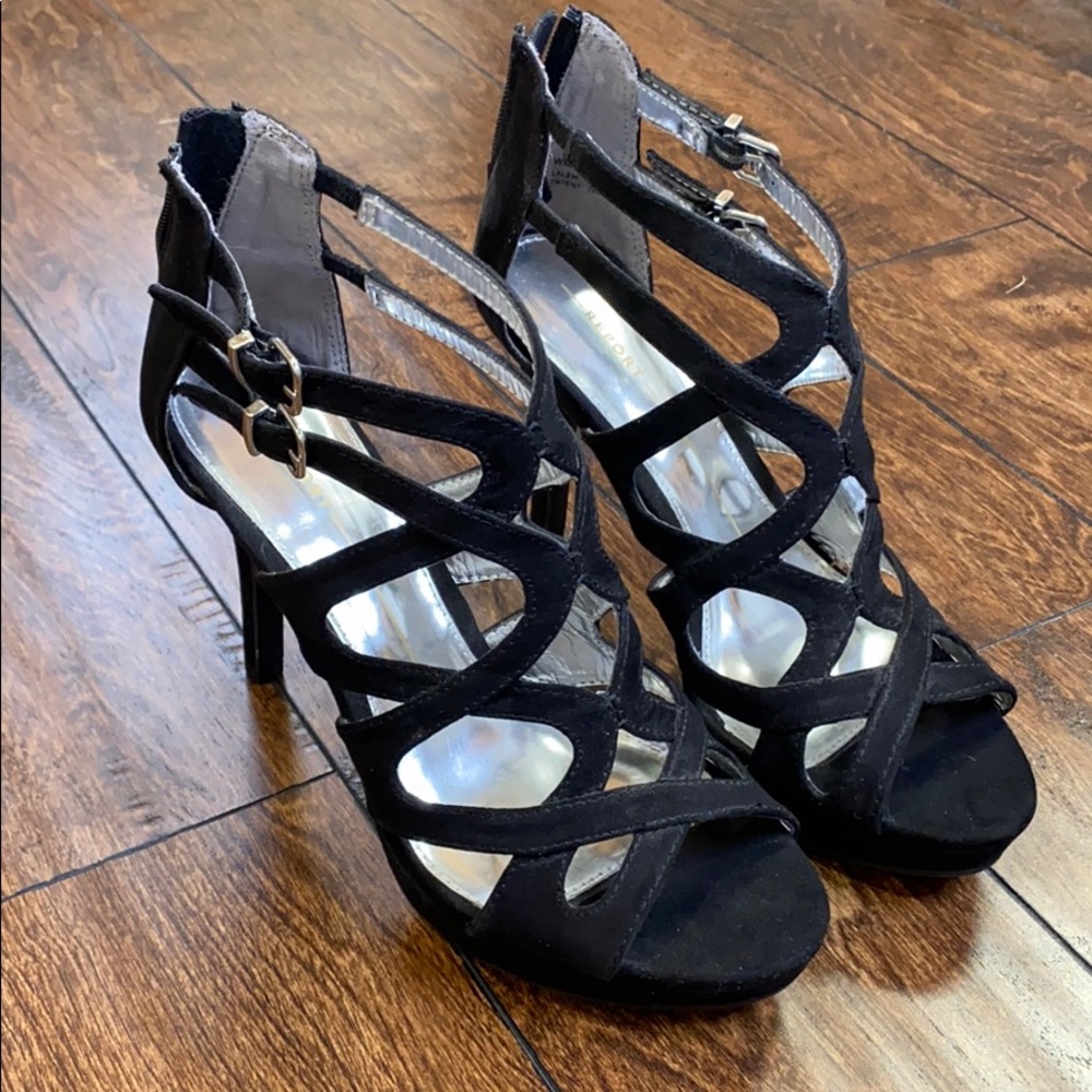 Black heels